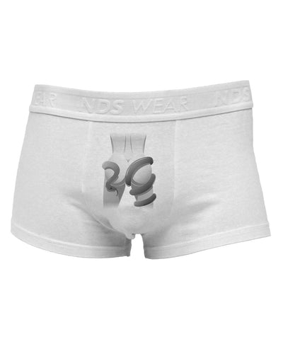 Lady Anaconda Design Grayscale Mens Cotton Trunk Underwear-Men's Trunk Underwear-TooLoud-White-Small-Davson Sales