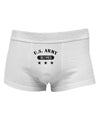 Retired Army Mens Cotton Trunk Underwear-Men's Trunk Underwear-NDS Wear-White-Small-Davson Sales