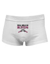 Real Girls Go Hunting Mens Cotton Trunk Underwear-Men's Trunk Underwear-NDS Wear-White-Small-Davson Sales