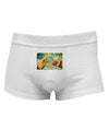 Two Bighorn Rams Watercolor Mens Cotton Trunk Underwear-Men's Trunk Underwear-NDS Wear-White-Small-Davson Sales