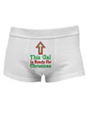 This Gal Is Ready For Christmas Mens Cotton Trunk Underwear-Men's Trunk Underwear-NDS Wear-White-Small-Davson Sales