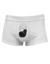 White And Black Inverted Skulls Mens Cotton Trunk Underwear by TooLoud-Men's Trunk Underwear-NDS Wear-White-Small-Davson Sales