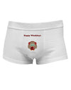 Happy Wholidays Winter Owl With Earmuffs Mens Cotton Trunk Underwear-Men's Trunk Underwear-TooLoud-White-Small-Davson Sales