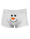 Snowman Face Christmas Mens Cotton Trunk Underwear-Men's Trunk Underwear-TooLoud-White-Small-Davson Sales