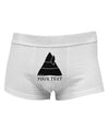 Personalized Matching Elf Family Design - Your Text Mens Cotton Trunk Underwear-Men's Trunk Underwear-NDS Wear-White-Small-Davson Sales