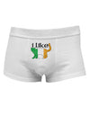 I Like Irish Cat Silhouette Mens Cotton Trunk Underwear by TooLoud-Men's Trunk Underwear-NDS Wear-White-Small-Davson Sales