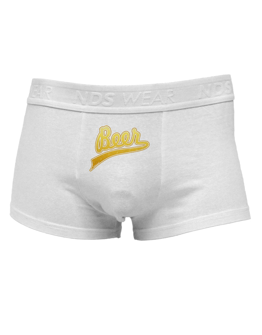 Beer Jersey Mens Cotton Trunk Underwear-Men's Trunk Underwear-NDS Wear-White-Small-Davson Sales