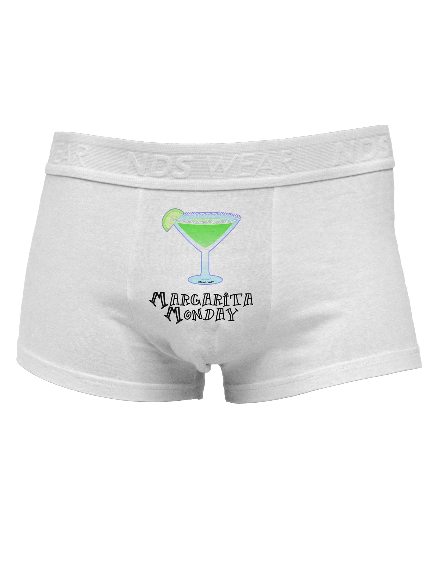Margarita Monday Design - Pop CultureMens Cotton Trunk Underwear by TooLoud-Men's Trunk Underwear-NDS Wear-White-Small-Davson Sales