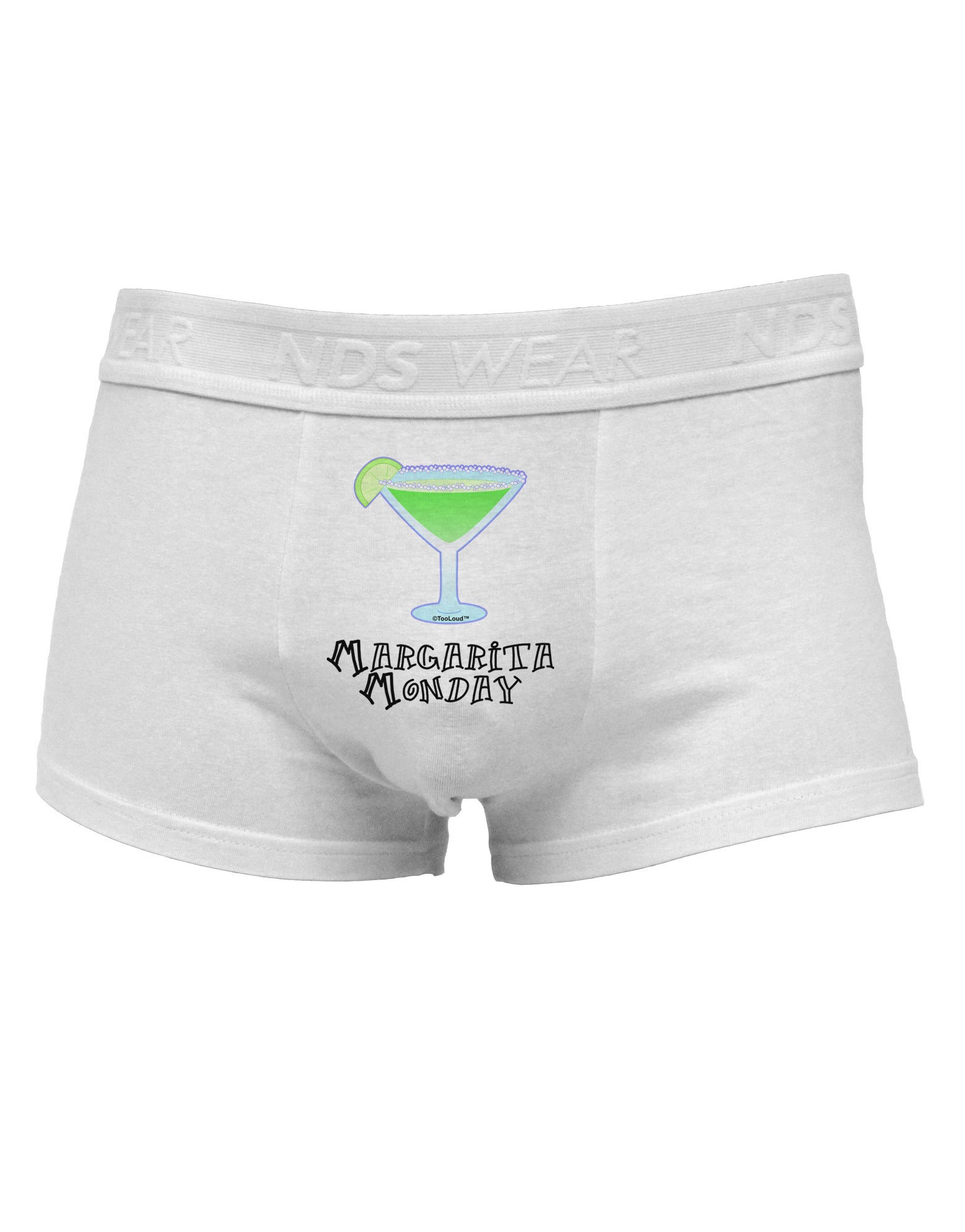 Margarita Monday Design - Pop CultureMens Cotton Trunk Underwear by TooLoud-Men's Trunk Underwear-NDS Wear-White-Small-Davson Sales