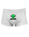 Alien DJ Mens Cotton Trunk Underwear-Men's Trunk Underwear-NDS Wear-White-Small-Davson Sales