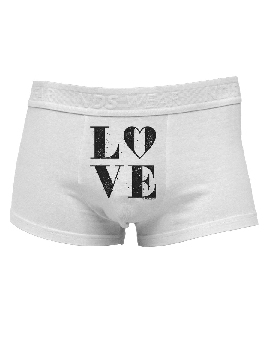 Love Splatter Mens Cotton Trunk Underwear-Men's Trunk Underwear-NDS Wear-White-Small-Davson Sales