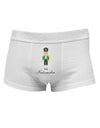 Nutcracker - Green Gold Black Text Mens Cotton Trunk Underwear-Men's Trunk Underwear-TooLoud-White-Small-Davson Sales