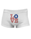 American Love Design Mens Cotton Trunk Underwear by TooLoud-Men's Trunk Underwear-NDS Wear-White-Small-Davson Sales