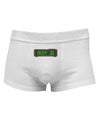 Beer 30 - Digital Clock Mens Cotton Trunk Underwear by TooLoud-Men's Trunk Underwear-NDS Wear-White-Small-Davson Sales