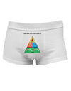 Four Main Food Groups of an Elf - Christmas Mens Cotton Trunk Underwear-Men's Trunk Underwear-TooLoud-White-Small-Davson Sales