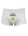 Whiskey Wednesday Design - TextMens Cotton Trunk Underwear by TooLoud-Men's Trunk Underwear-NDS Wear-White-Small-Davson Sales