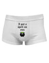 I Put A Spell On You Witches Cauldron Halloween Mens Cotton Trunk Underwear-Men's Trunk Underwear-TooLoud-White-Small-Davson Sales