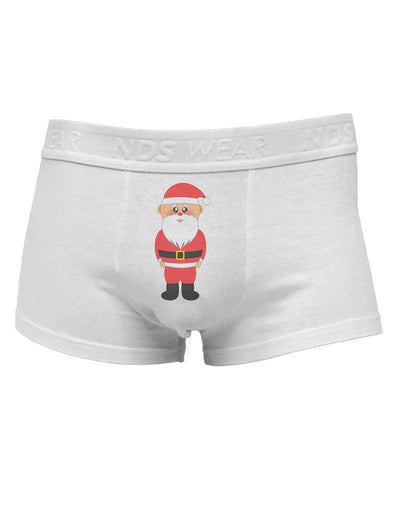 Cute Santa Claus Christmas Mens Cotton Trunk Underwear-Men's Trunk Underwear-TooLoud-White-Small-Davson Sales