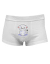 TooLoud Wet Pussycat Mens Cotton Trunk Underwear-Men's Trunk Underwear-NDS Wear-White-Small-Davson Sales