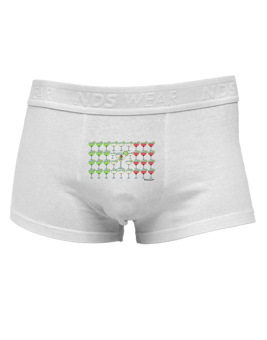 Mexican Flag of Margaritas Mens Cotton Trunk Underwear by TooLoud-Men's Trunk Underwear-NDS Wear-White-Small-Davson Sales