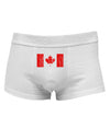 Distressed Canadian Flag Maple LeafMens Cotton Trunk Underwear-Men's Trunk Underwear-TooLoud-White-Small-Davson Sales