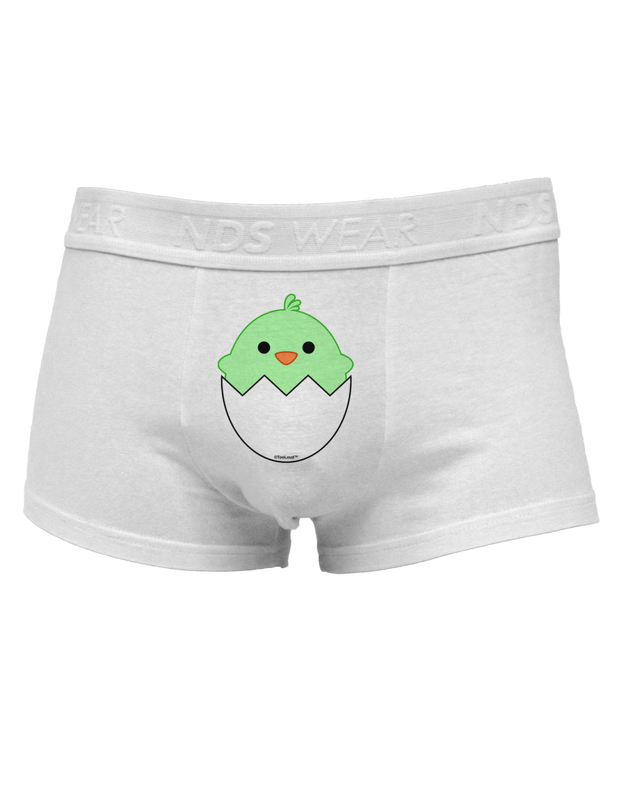 Cute Hatching Chick - Green Mens Cotton Trunk Underwear by TooLoud-Men's Trunk Underwear-NDS Wear-White-Small-Davson Sales