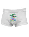 My First Easter Gel Look Print Mens Cotton Trunk Underwear-Men's Trunk Underwear-NDS Wear-White-Small-Davson Sales