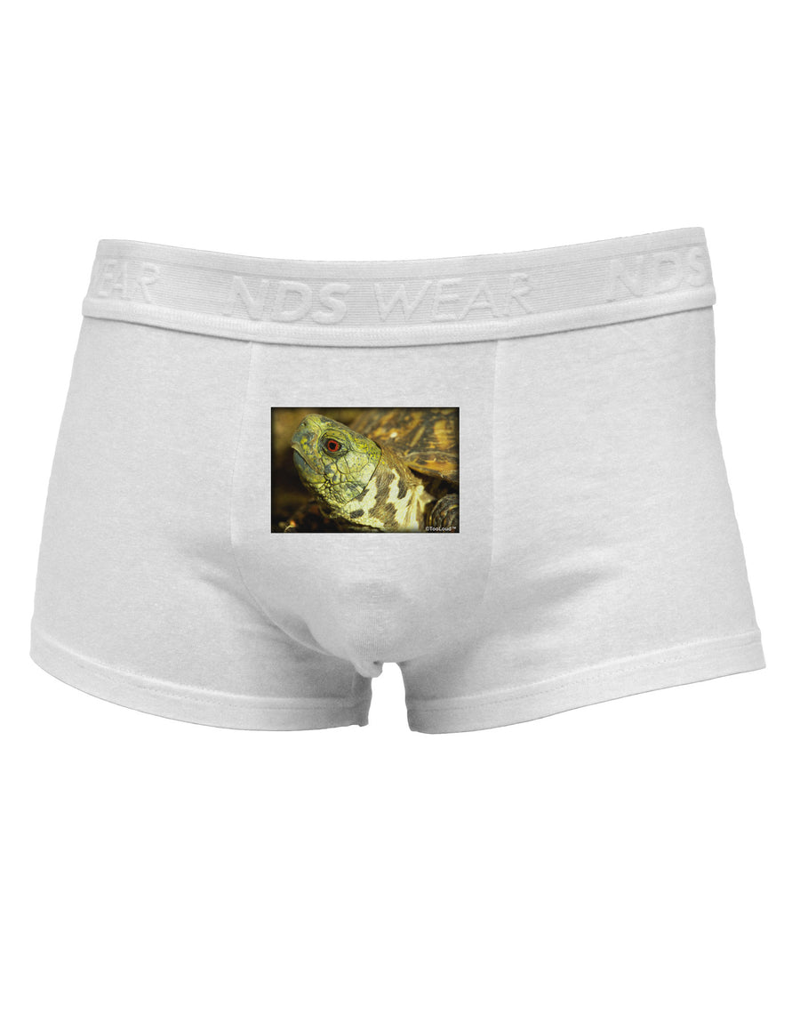 Menacing Turtle Mens Cotton Trunk Underwear-Men's Trunk Underwear-NDS Wear-White-Small-Davson Sales