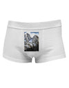 Mountain Landscape 2 Mens Cotton Trunk Underwear-Men's Trunk Underwear-NDS Wear-White-Small-Davson Sales