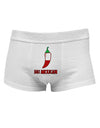 Fifty Percent Mexican Mens Cotton Trunk Underwear-Men's Trunk Underwear-NDS Wear-White-Small-Davson Sales