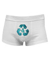 Water Conservation Mens Cotton Trunk Underwear by TooLoud-Men's Trunk Underwear-NDS Wear-White-Small-Davson Sales