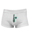 TooLoud Wizard Tie Green and Silver Mens Cotton Trunk Underwear-Men's Trunk Underwear-NDS Wear-White-Small-Davson Sales