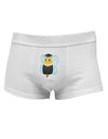 Graduation Bee Mens Cotton Trunk Underwear-Men's Trunk Underwear-NDS Wear-White-Small-Davson Sales