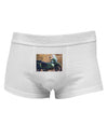 Sidecar Motorcycle Photo Mens Cotton Trunk Underwear-Men's Trunk Underwear-NDS Wear-White-Small-Davson Sales