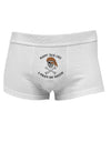 Pirate Day Mateys Mens Cotton Trunk Underwear-Men's Trunk Underwear-NDS Wear-White-Small-Davson Sales