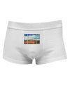 CO Beautiful View Text Mens Cotton Trunk Underwear-Men's Trunk Underwear-NDS Wear-White-Small-Davson Sales