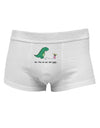 My T-Rex Ate Your Stick Family - ColorMens Cotton Trunk Underwear by TooLoud-Men's Trunk Underwear-NDS Wear-White-Small-Davson Sales