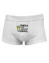 Tequila Is My Spirit Animal Mens Cotton Trunk Underwear-Men's Trunk Underwear-NDS Wear-White-Small-Davson Sales