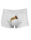 TooLoud Pizza Slice Mens Cotton Trunk Underwear-Men's Trunk Underwear-NDS Wear-White-Small-Davson Sales