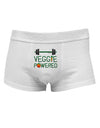 Veggie Powered Mens Cotton Trunk Underwear-Men's Trunk Underwear-NDS Wear-White-Small-Davson Sales