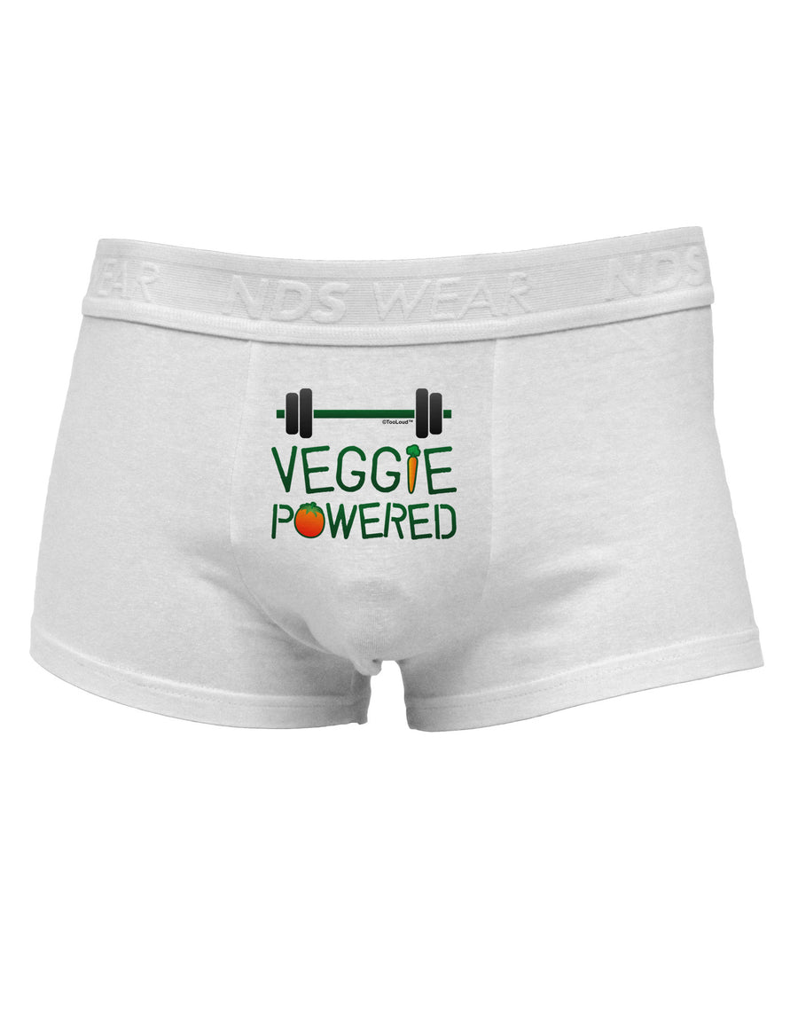 Veggie Powered Mens Cotton Trunk Underwear-Men's Trunk Underwear-NDS Wear-White-Small-Davson Sales