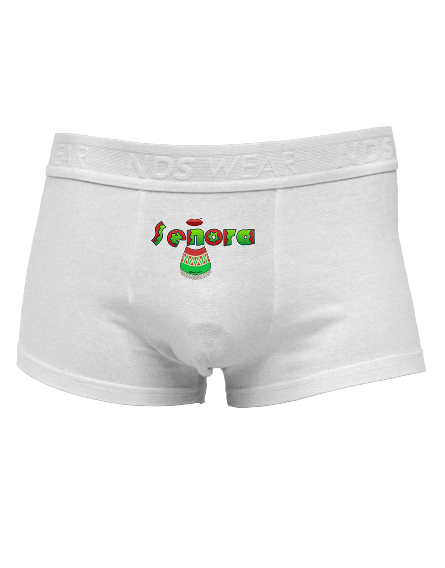 Senora Poncho Mens Cotton Trunk Underwear-Men's Trunk Underwear-NDS Wear-White-Small-Davson Sales