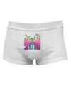 Current Year Graduation Color Mens Cotton Trunk Underwear-Men's Trunk Underwear-NDS Wear-White-Small-Davson Sales