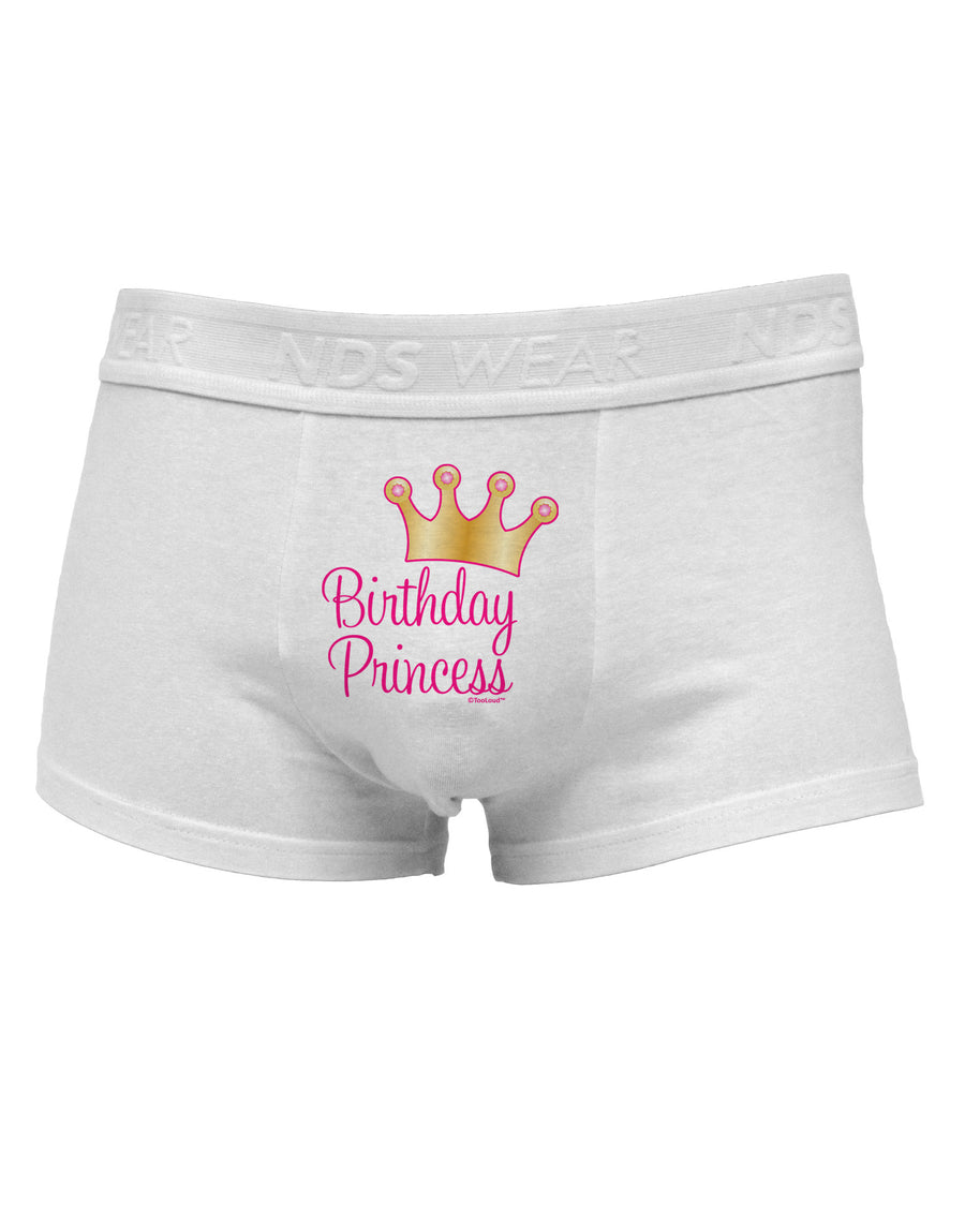 Birthday Princess - Tiara Mens Cotton Trunk Underwear by TooLoud-Men's Trunk Underwear-TooLoud-White-Small-Davson Sales