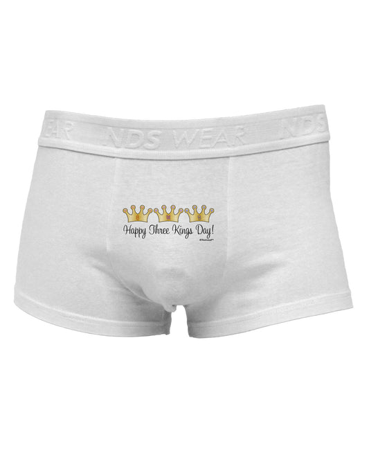 Happy Three Kings Day - 3 Crowns Mens Cotton Trunk Underwear by TooLoud-Men's Trunk Underwear-TooLoud-White-Small-Davson Sales