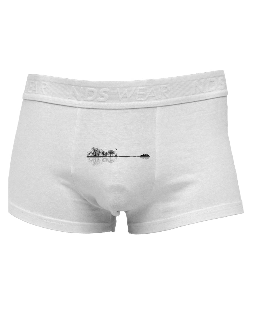 Nature's Harmony Guitar Mens Cotton Trunk Underwear by TooLoud-Men's Trunk Underwear-NDS Wear-White-Small-Davson Sales