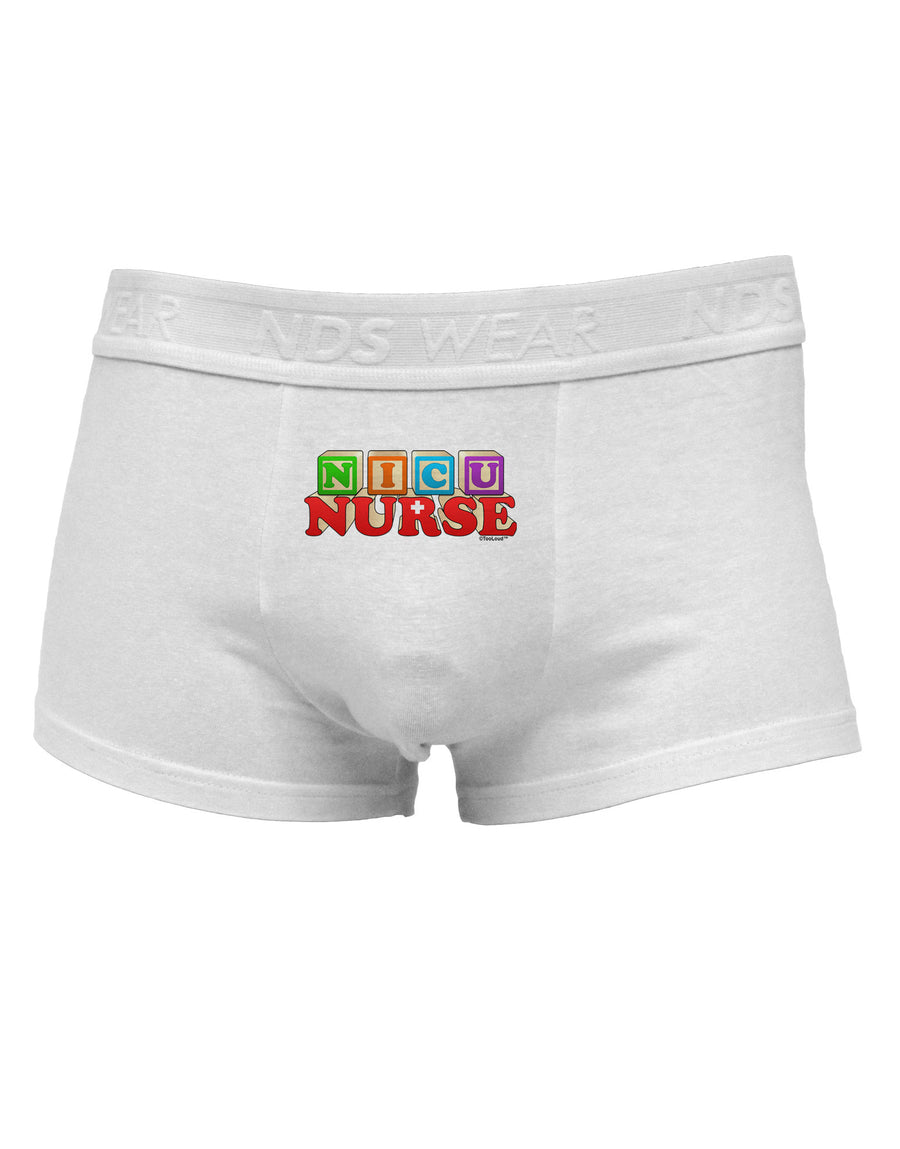 Nicu Nurse Mens Cotton Trunk Underwear-Men's Trunk Underwear-NDS Wear-White-Small-Davson Sales