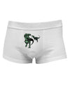 Jurassic Dinosaur Design 1 Mens Cotton Trunk Underwear by TooLoud-Men's Trunk Underwear-NDS Wear-White-Small-Davson Sales