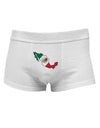 Mexico Outline - Mexican Flag Mens Cotton Trunk Underwear by TooLoud-Men's Trunk Underwear-NDS Wear-White-Small-Davson Sales