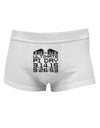 Ultimate Pi Day Design - Mirrored Pies Mens Cotton Trunk Underwear by TooLoud-Men's Trunk Underwear-NDS Wear-White-Small-Davson Sales